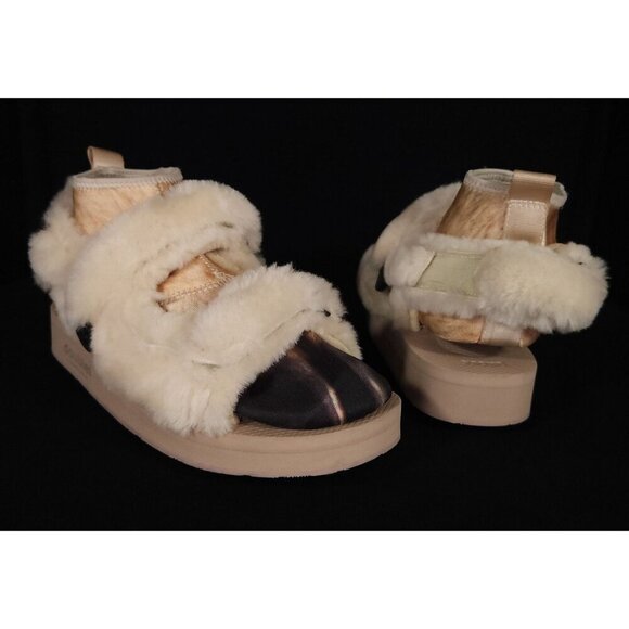 Doublet x Suicoke Edition Animal Foot Layered Sandals Size 35 W6 M4 Beige $730 - Picture 2 of 14
